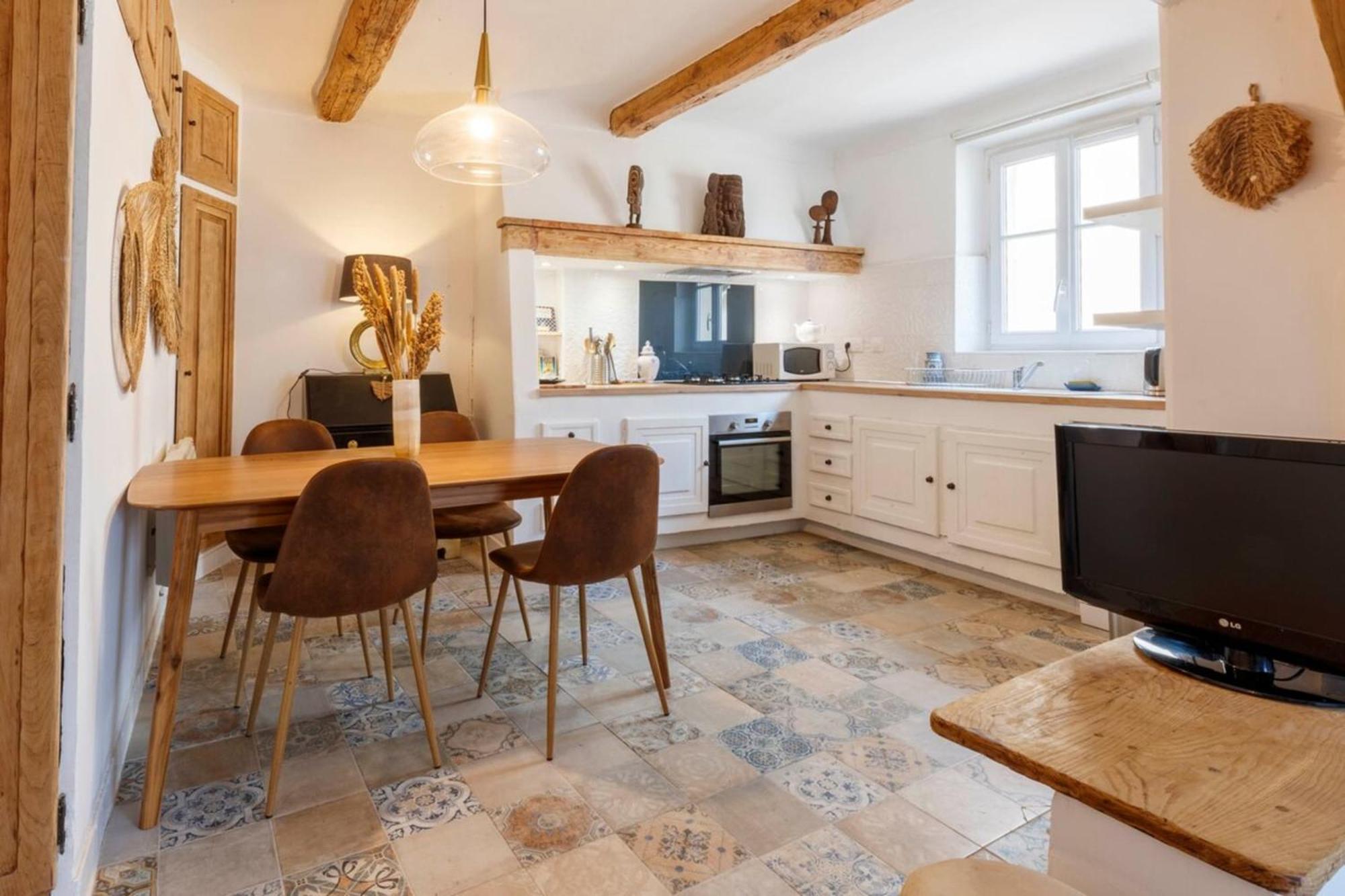 Ferienwohnung 06M - Old Antibes Beautiful Duplex Terrace With Sea View Exterior foto