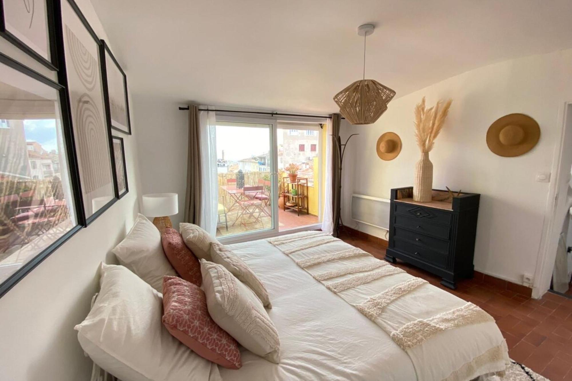 Ferienwohnung 06M - Old Antibes Beautiful Duplex Terrace With Sea View Exterior foto